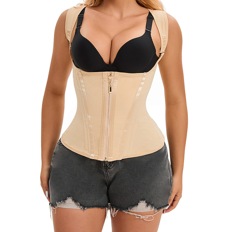 Nordyx™Midjeformende shapewear med justerbare skulderstropper og effektiv magestøtte