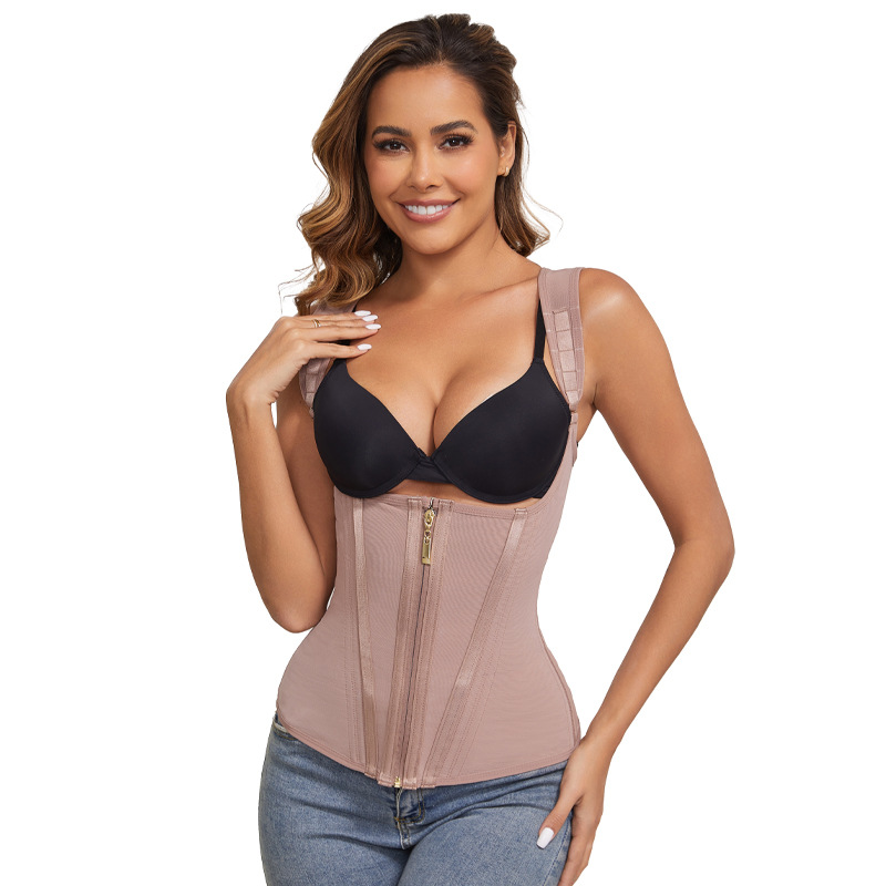 Nordyx™Midjeformende shapewear med justerbare skulderstropper og effektiv magestøtte