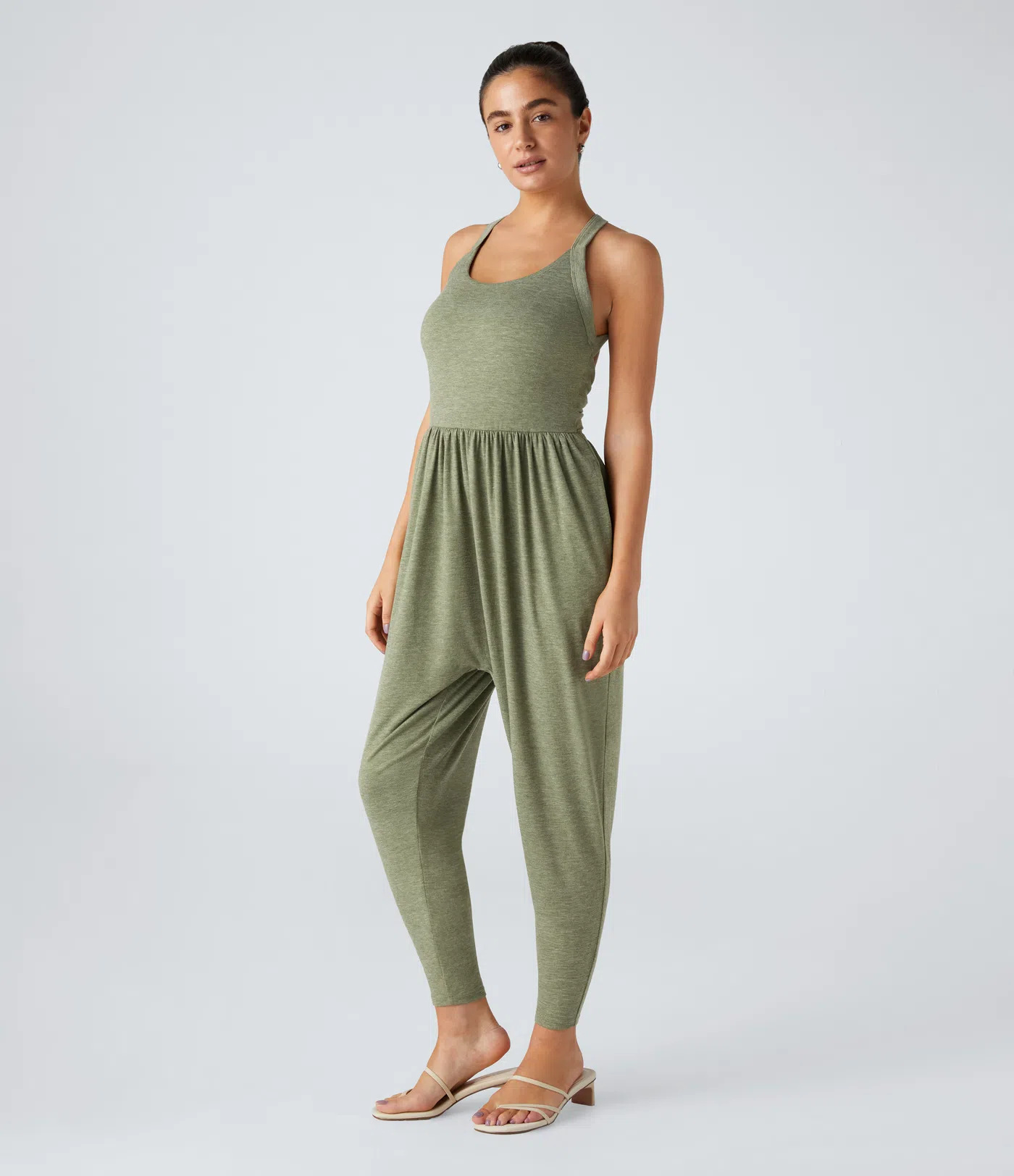 Nordyx™ Avslappet buksedress med U-hals og lommer – Easy Peezy Edition