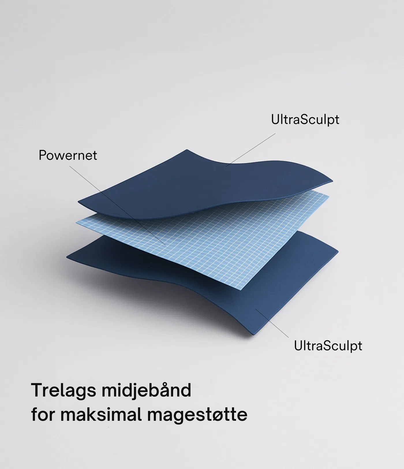 Nordyx UltraSculpt™ høytlivs treningsleggings med magekontroll og formende lommer