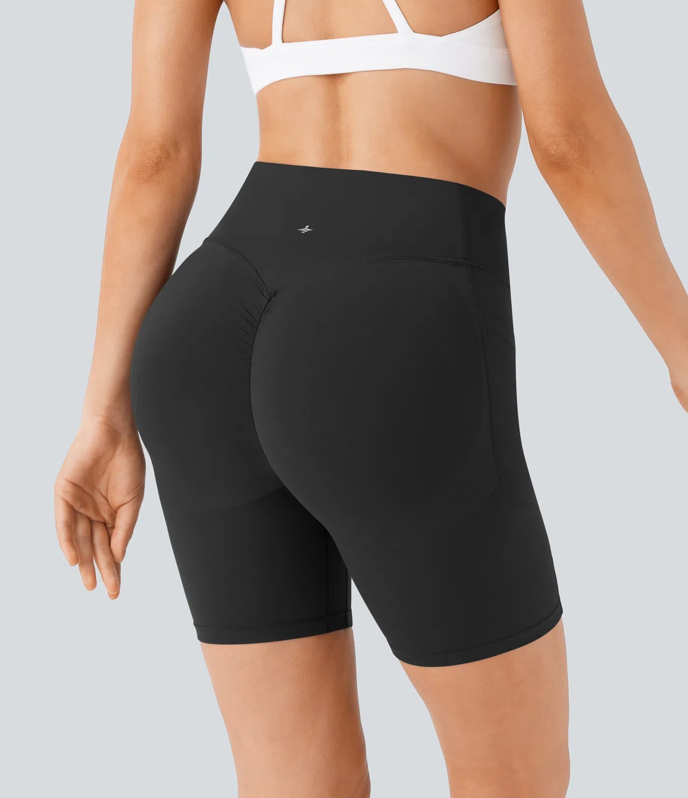 Nordyx UltraSculpt™ Høyt Liv, Rumpeformende & Magekontrollerende Treningssykkelshorts med Sidelomme