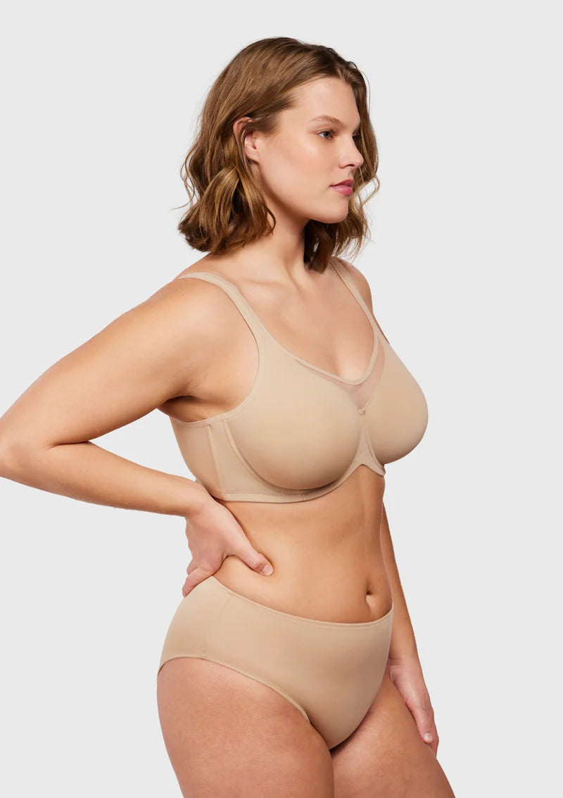 Glattende Plus Size Minimizer-BH – Uforet Undertråd for Komfort Hele Dagen
