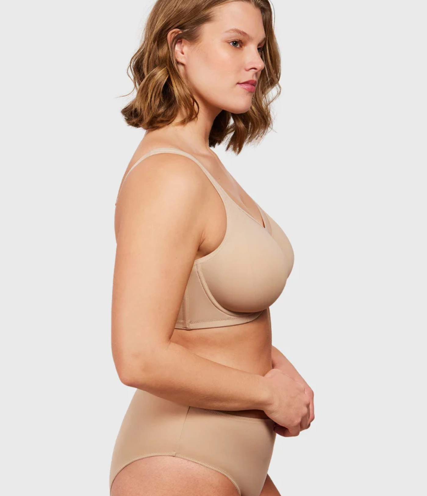 Glattende Plus Size Minimizer-BH – Uforet Undertråd for Komfort Hele Dagen