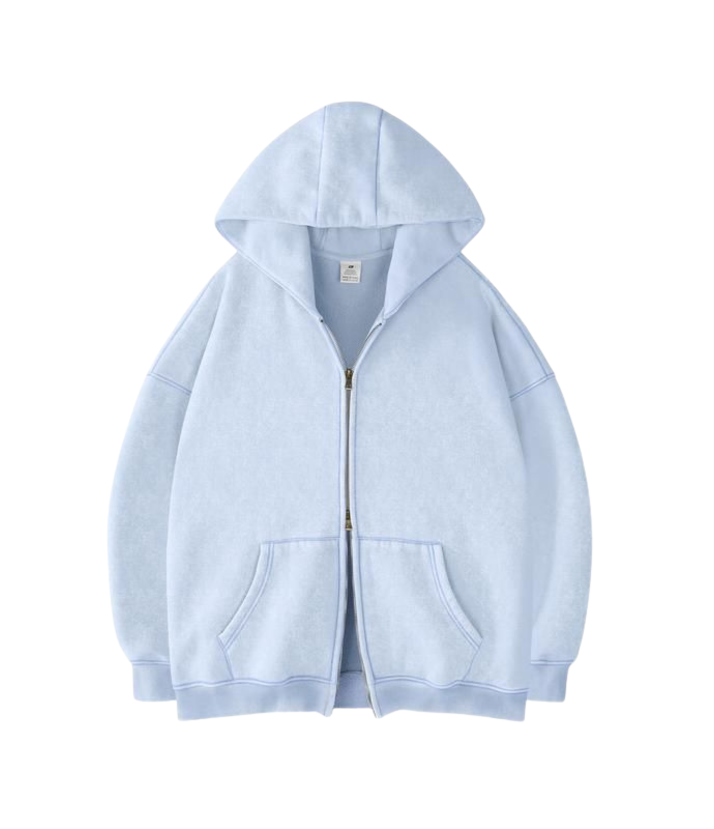 Nordyx™Den daglige oversized-hettegenseren med dobbeltglidelås