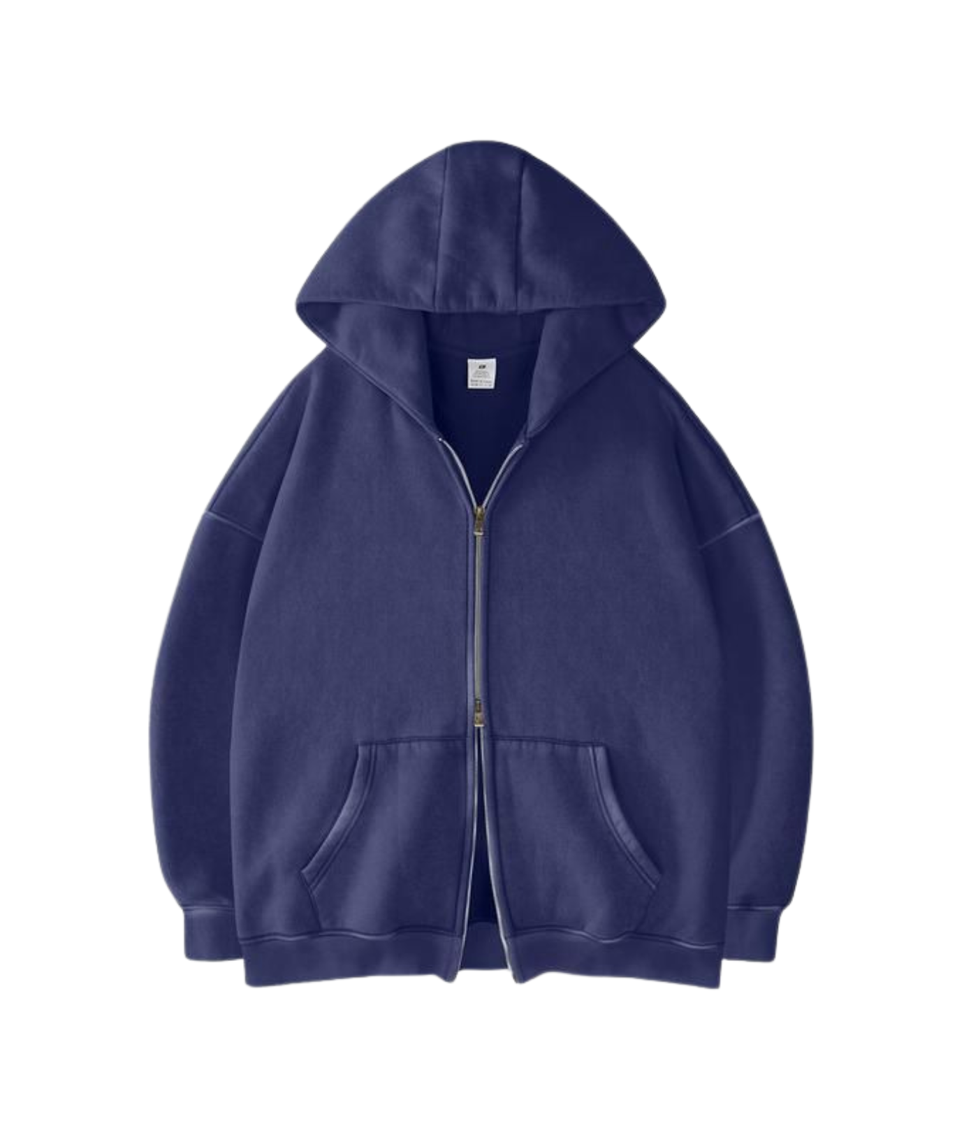 Nordyx™Den daglige oversized-hettegenseren med dobbeltglidelås