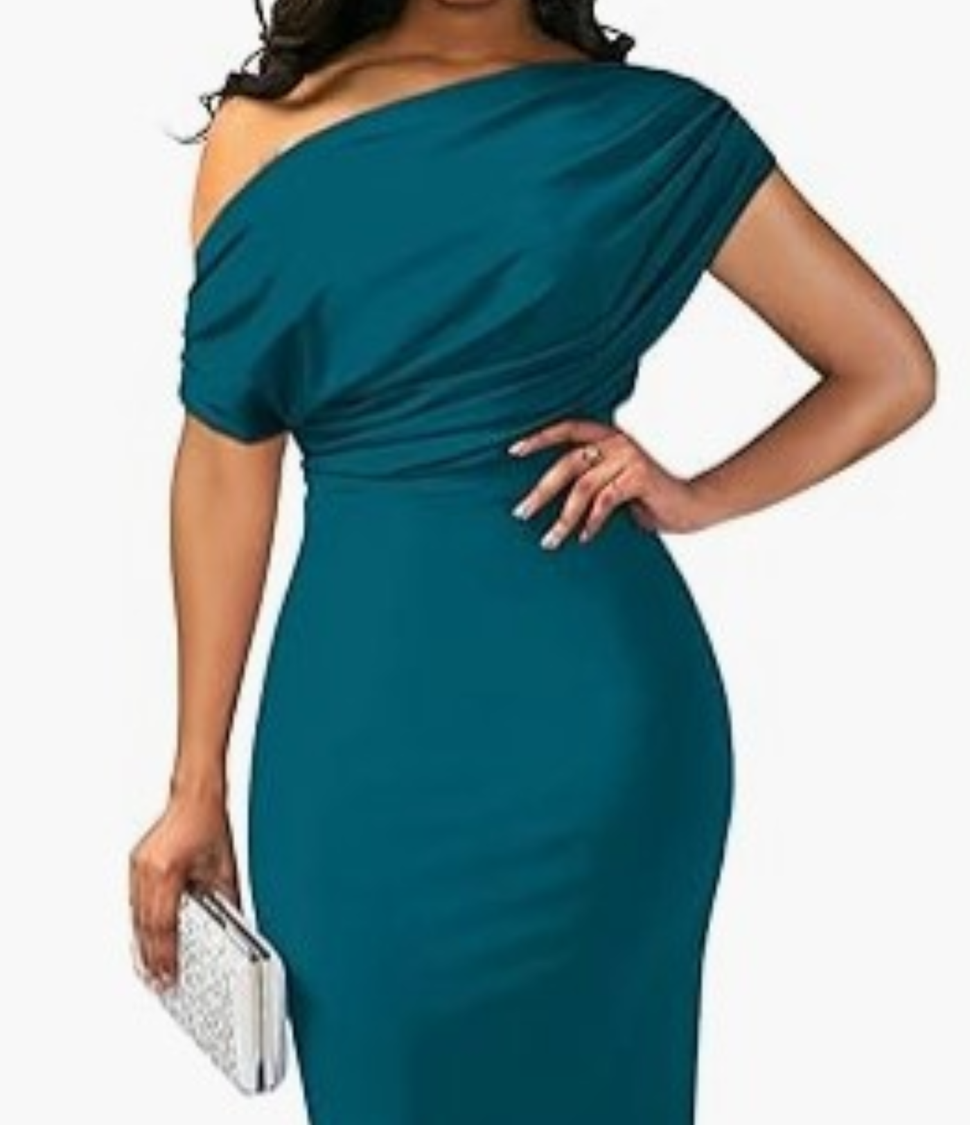 Nordyx™Elegant ermeløs skulder lang formell kjole