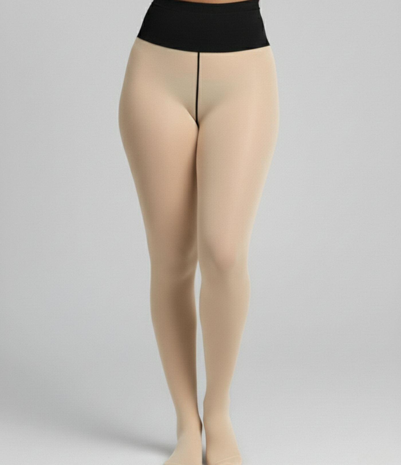 Magiske virale tights med én søm og kompresjonsbånd