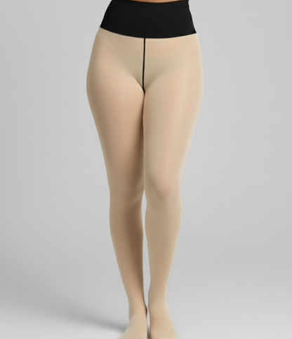 Magiske virale tights med én søm og kompresjonsbånd