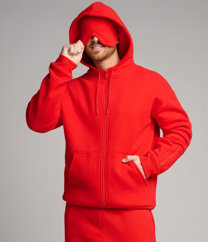 Airplane Mode Reise-hettejakke med glidelås