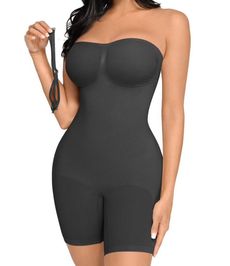 Nordyx™Sømløs stroppeløs body med avtagbare stropper