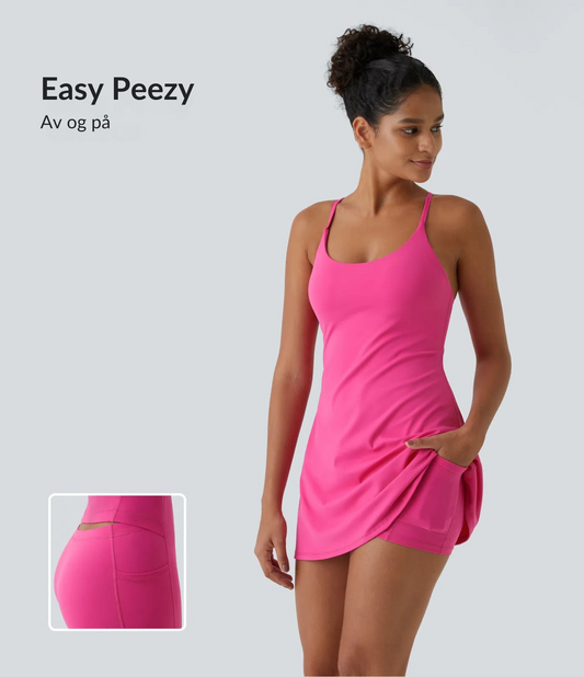 Nordyx™ Supermyk ryggløs aktivkjole – Easy Peezy Edition
