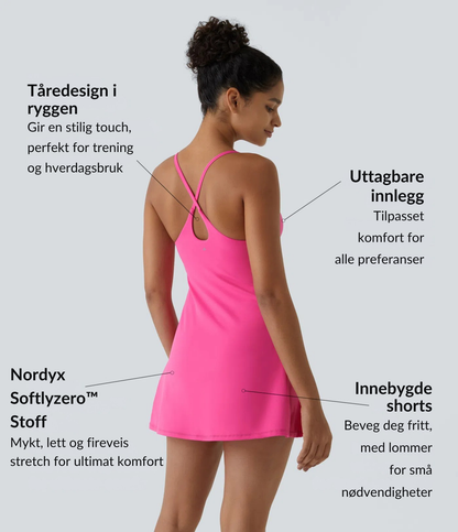 Nordyx™ Supermyk ryggløs aktivkjole – Easy Peezy Edition